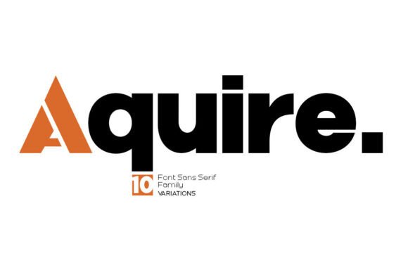 Aquire: The Perfect Sans Serif Font for Crafters