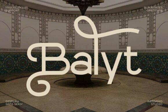 Balyt: The Modern Typeface for Brand Clarity