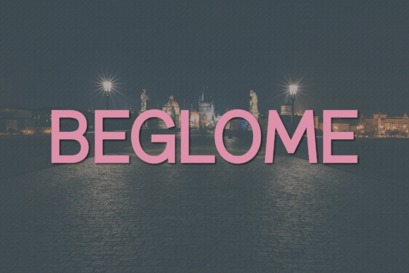 Beglome: A Modern Sans Serif Typeface for Web Design