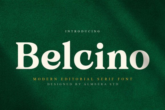 Belcino: The Serif Font for Clear Campaigns