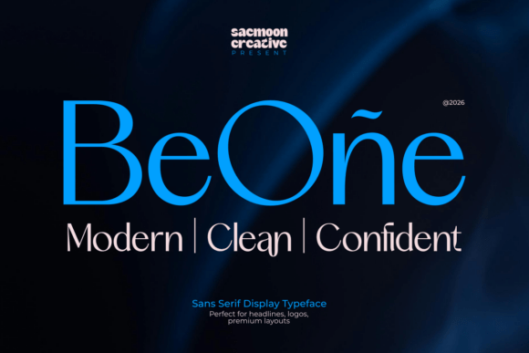Beone Sans: A Modern Typeface for Strong Branding