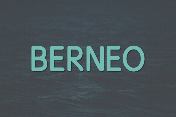 Berneo: A Modern Typeface for Polished Branding