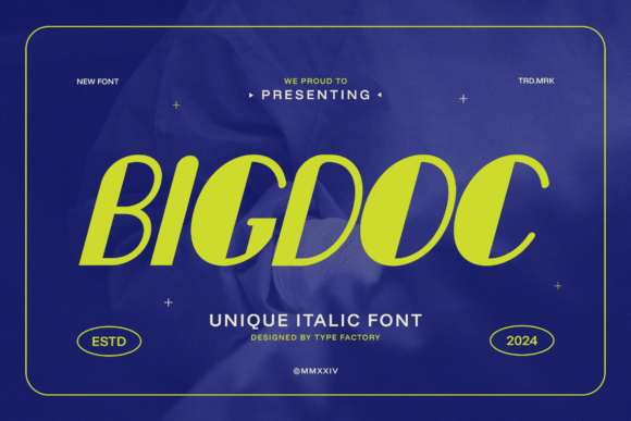 Bigdoc: A Bold Sans Serif Font for Branding