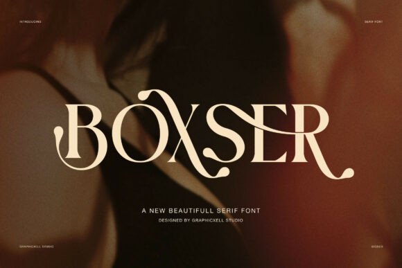 Boxser: A Warm Serif Font for Modern Web Design