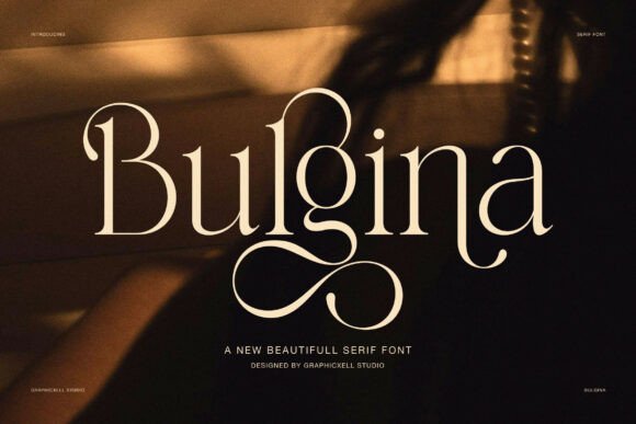 Bulgina: A Serif Font That Elevates Brand Identity
