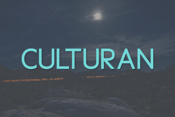Culturan: A Modern Sans Serif Typeface for Editorial Design