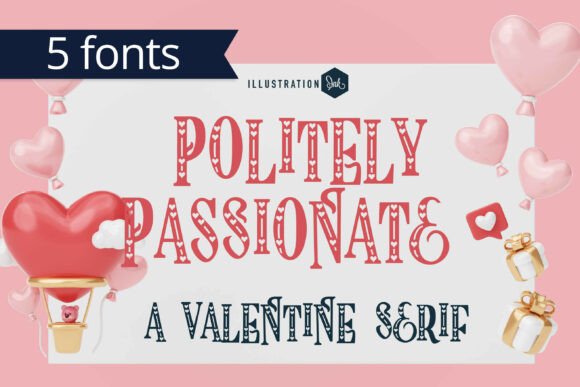Designing with the Politely Passionate Typeface
