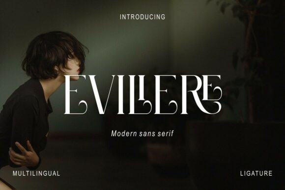 Eviliere: A Bold Sans Serif Typeface for Modern Web Design