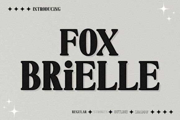 Fox Brielle Font Review for Campaign Design