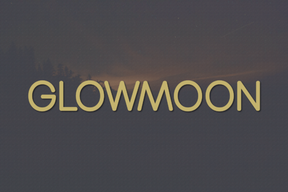 Glowmoon: A Modern Typeface for Your Brand