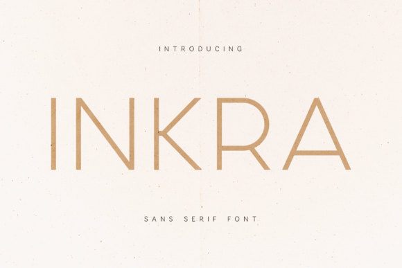 Inkra: The Modern Sans Serif Typeface for Bold Branding