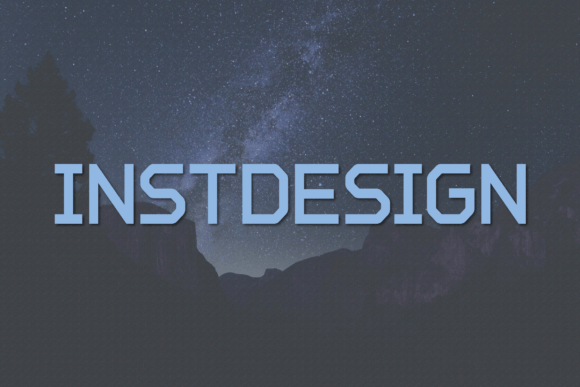 Instdesign: A Modern Sans Serif Typeface for Editorial Clarity