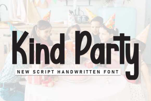 Kind Party Font for Modern Branding