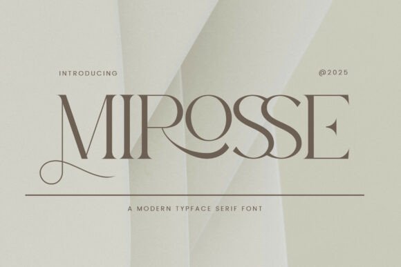 Mirosse: A Modern Serif Font for Clear Campaigns