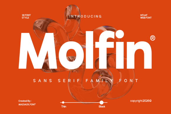 Molfin Font: A Bold Choice for Brand Identity