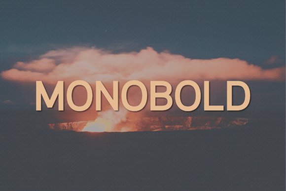 Monobold: A Modern Sans Serif Typeface for Digital Brands