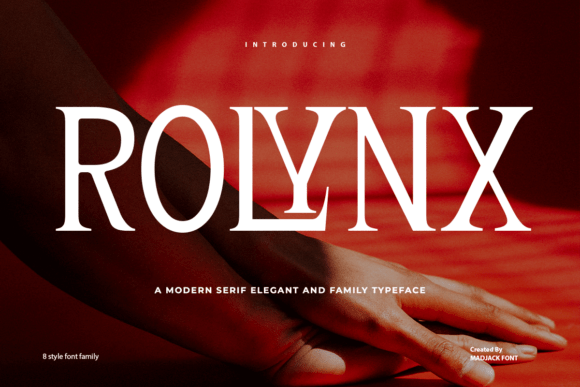 Rolynx Family: A Premium Serif Font for Crafters