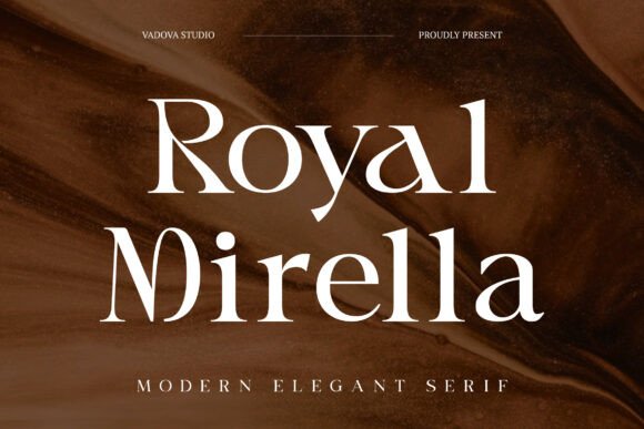 Royal Mirella Typeface for Elegant Branding