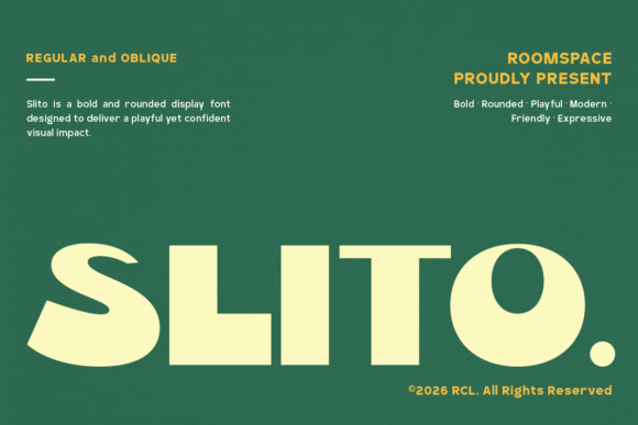 Slito: A Playful Sans Serif Font for Editors