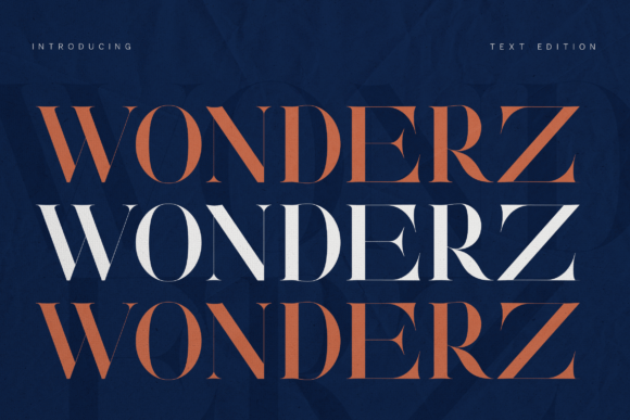 Wonderz Elite: A Serif Font for Polished Branding
